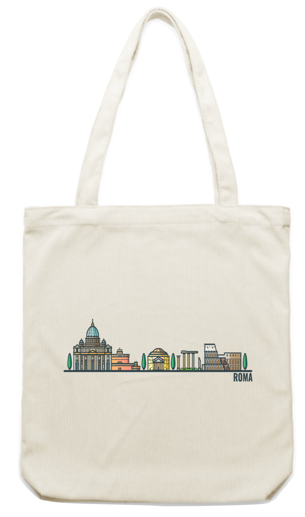 Borsa Velluto Skyline