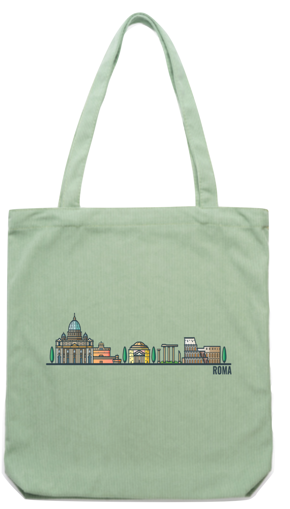 Borsa Velluto Skyline