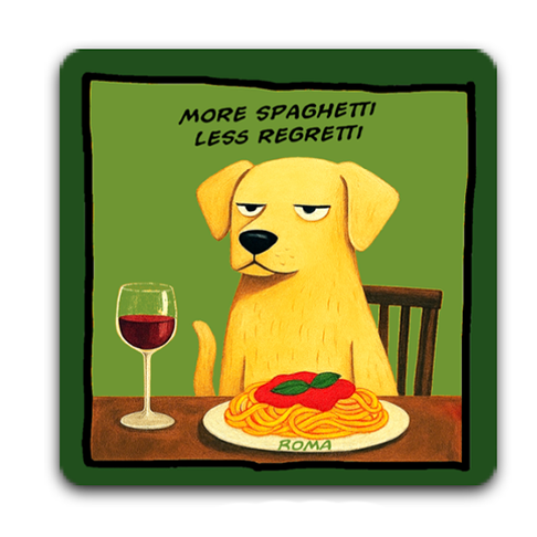 Magnete More Spaghetti Less Regretti