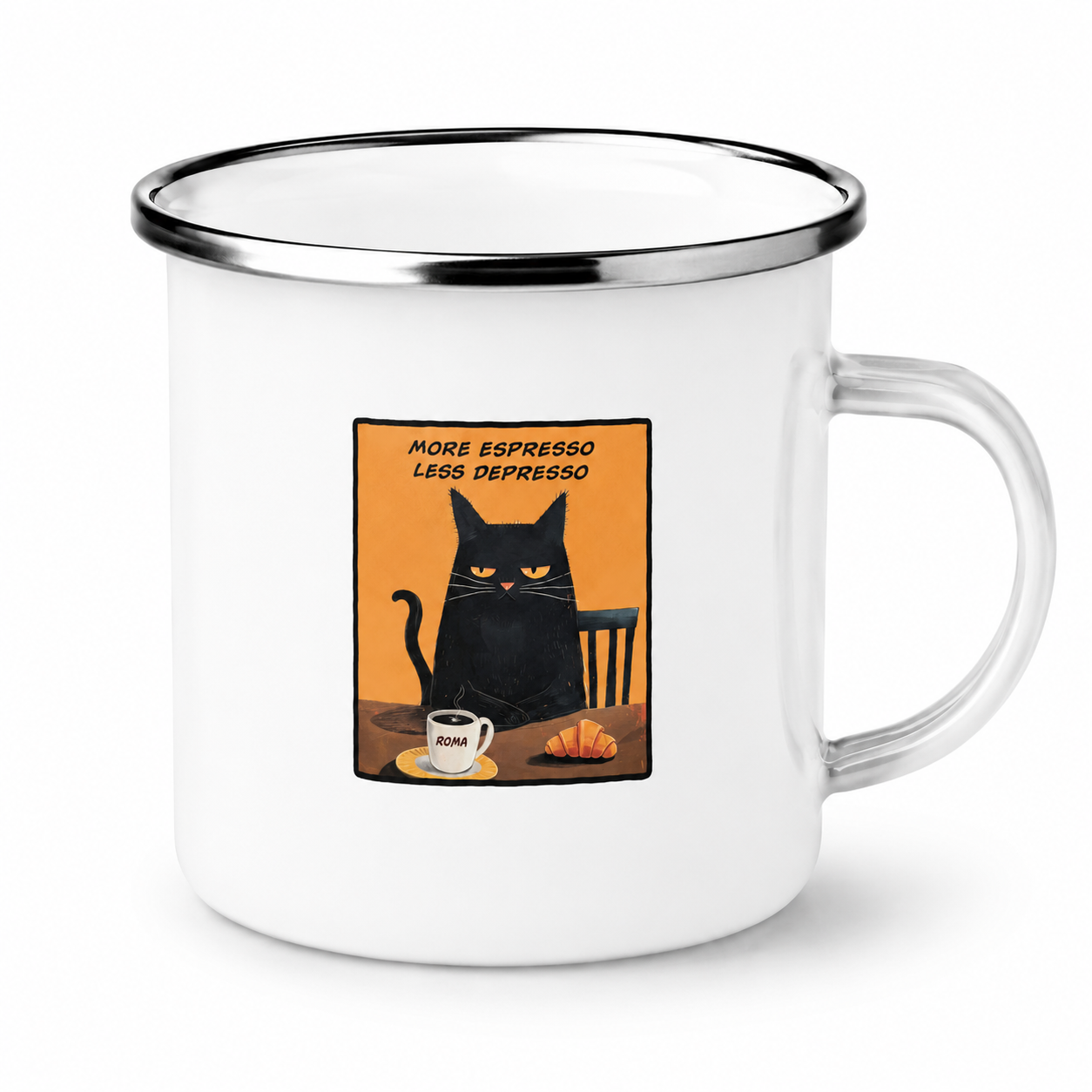 Tazza More Espresso Less Depresso