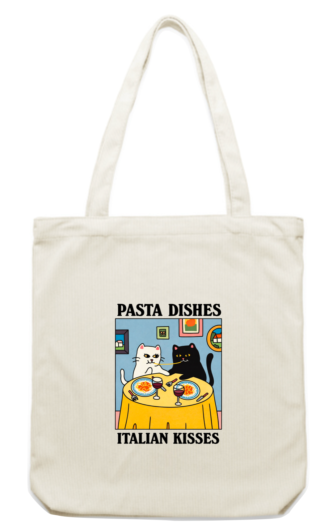 Borsa Velluto Pasta Dishes Italian Kisses