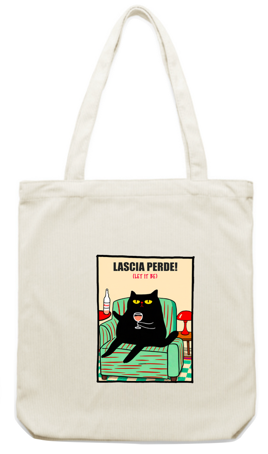 Borsa Velluto Lascia Perdere
