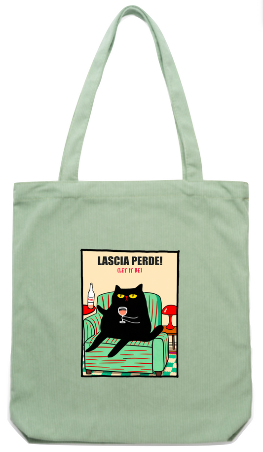 Borsa Velluto Lascia Perdere