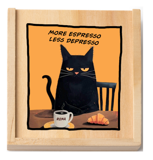 Gioco Tris More Espresso Less Depresso