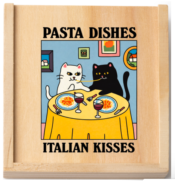 Gioco Tris Pasta Dishes Italian Kisses