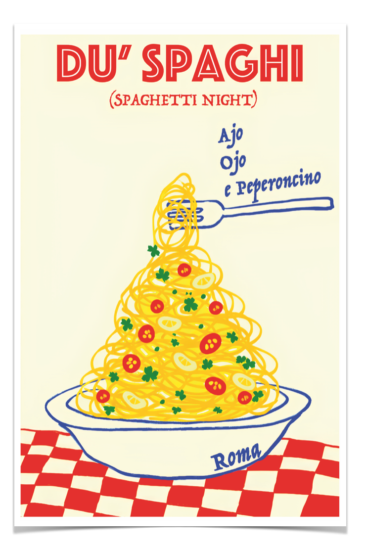 Poster Du' Spaghi