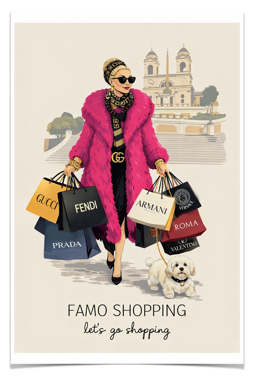 Poster Famo Shopping