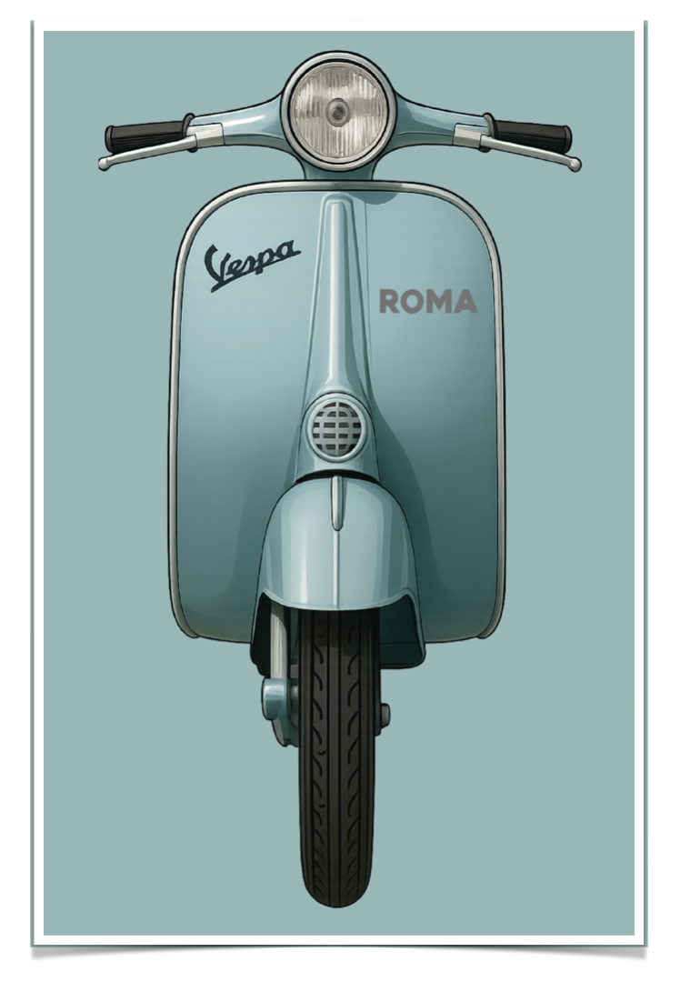 Poster Vespa