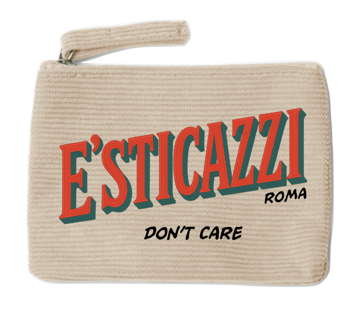 Borsellino velluto E'Sticazzi