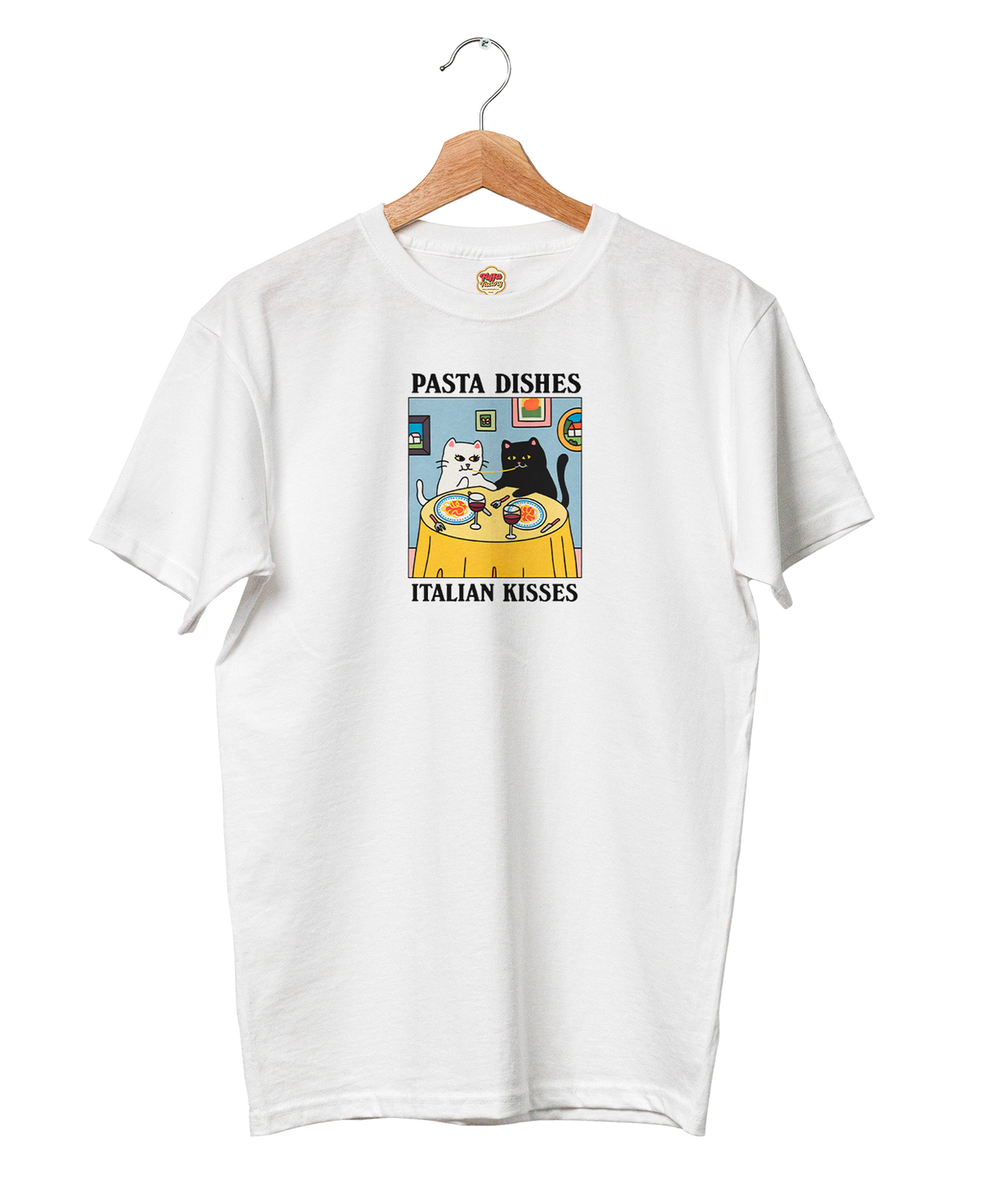 T-shirt Pasta Dishes Italian Kisses